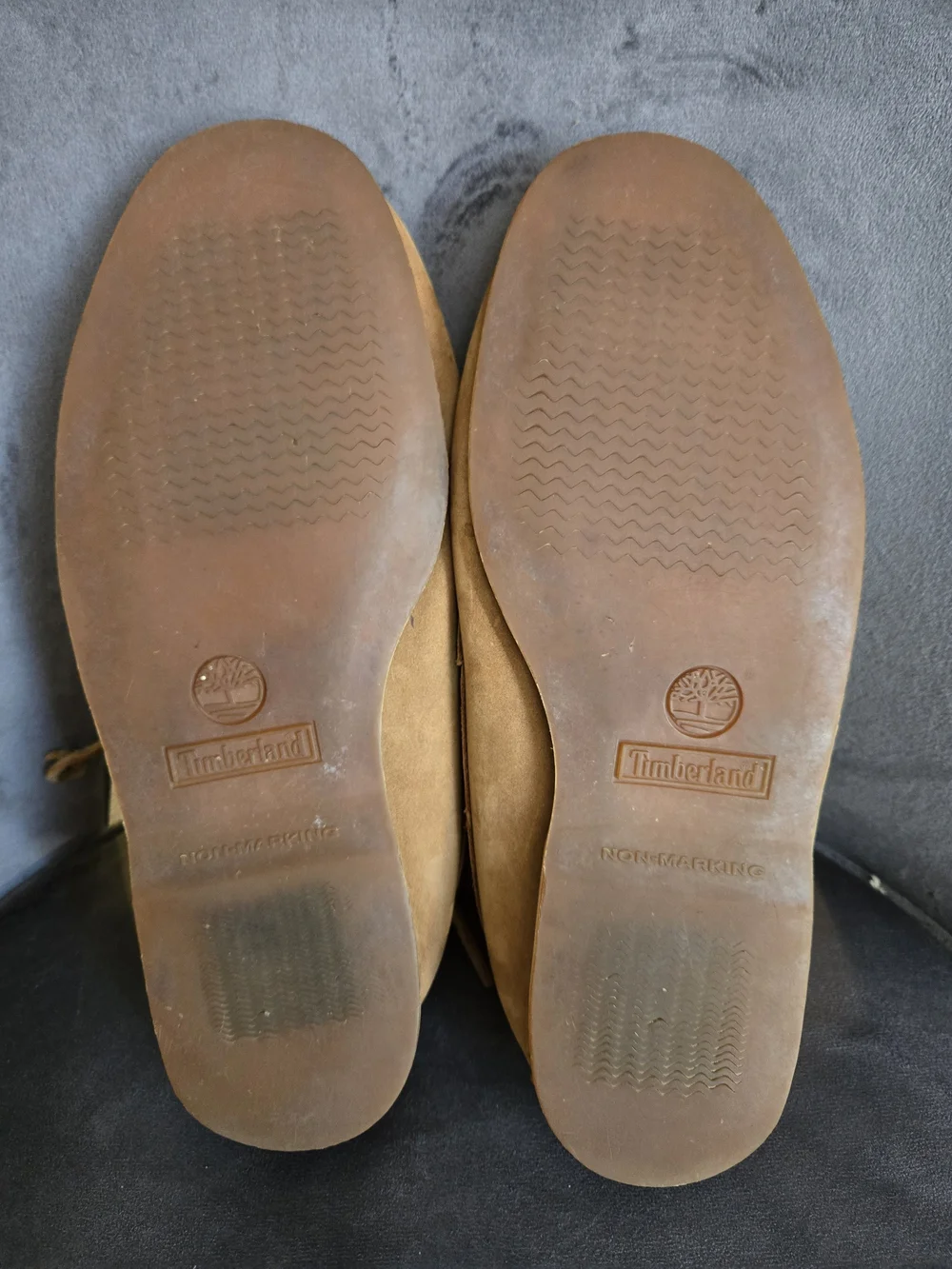 Timberland Men's Tan Leather Chukka Moccasin-Style Boots